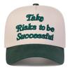 Baseball Stitching Embroidered Successful Be To Risks Take Neutral Gender Women  Men For Caps Spring Autumn Outdoor Adjustable Casual Hats Dad Hat