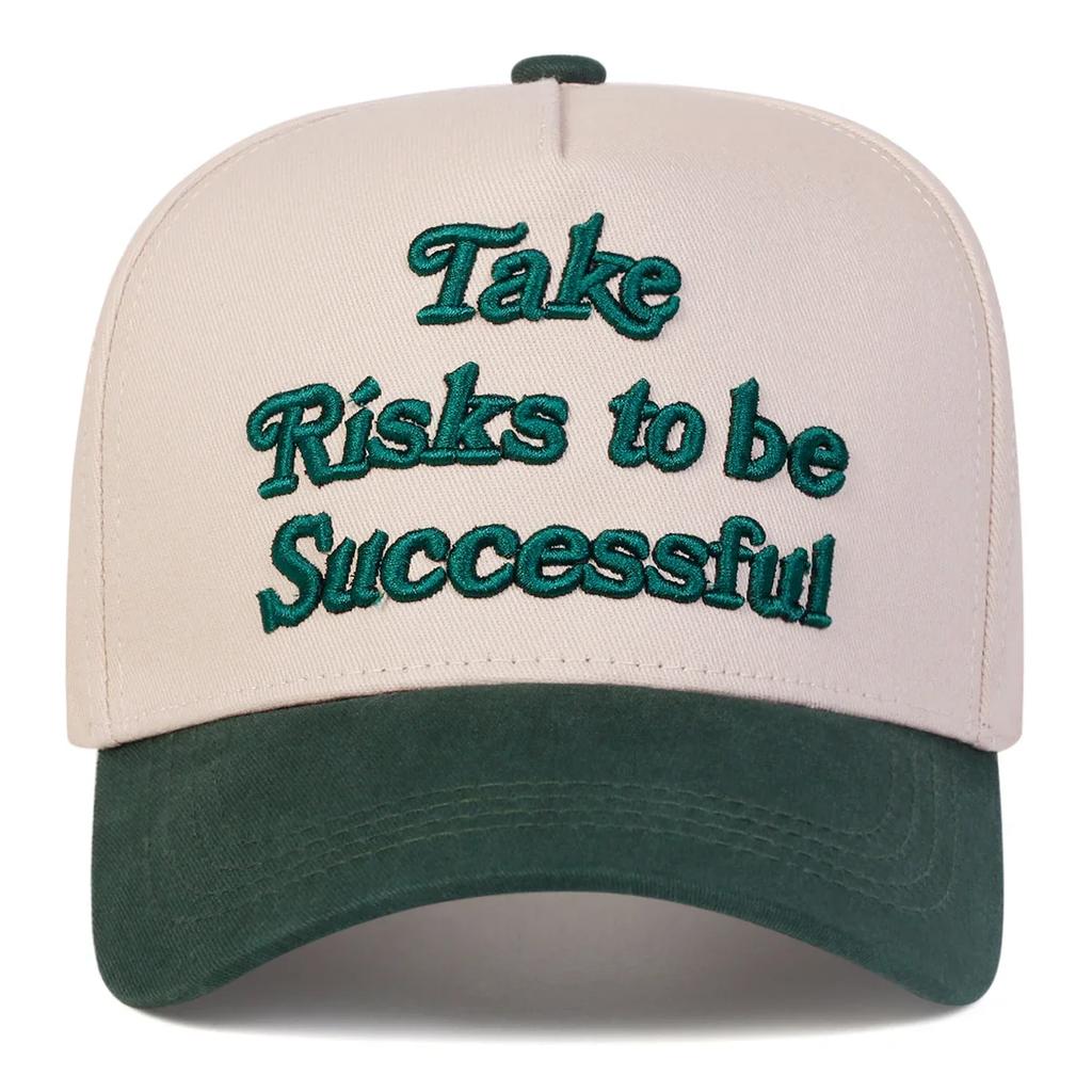 Baseball Stitching Embroidered Successful Be To Risks Take Neutral Gender Women Men For Caps Spring Autumn Outdoor Adjustable Casual Hats Dad Hat