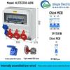 Qingze Outdoor Waterproof Industrial Socket Bag - Mobile Plastic Distribution Box for Maintenance