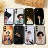 T-Timothée Chalamet Amerikanischer Schauspieler Handyhülle Für Samsung A73,A21s,A22,A31,A32,A52,A53,A71,A80,Weiche Schwarze Hülle