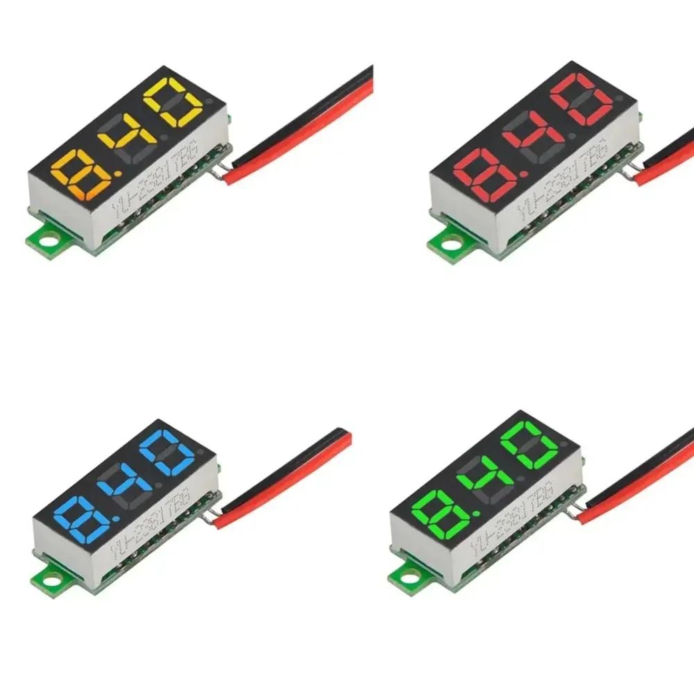 Micro 0.28 Inch Digital Voltmeter Three Wire DC Voltage Tester with LED Display Panel Meter