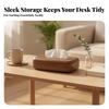 Rectangular Tissue Box Tabletop Wood Decorative for Living Room