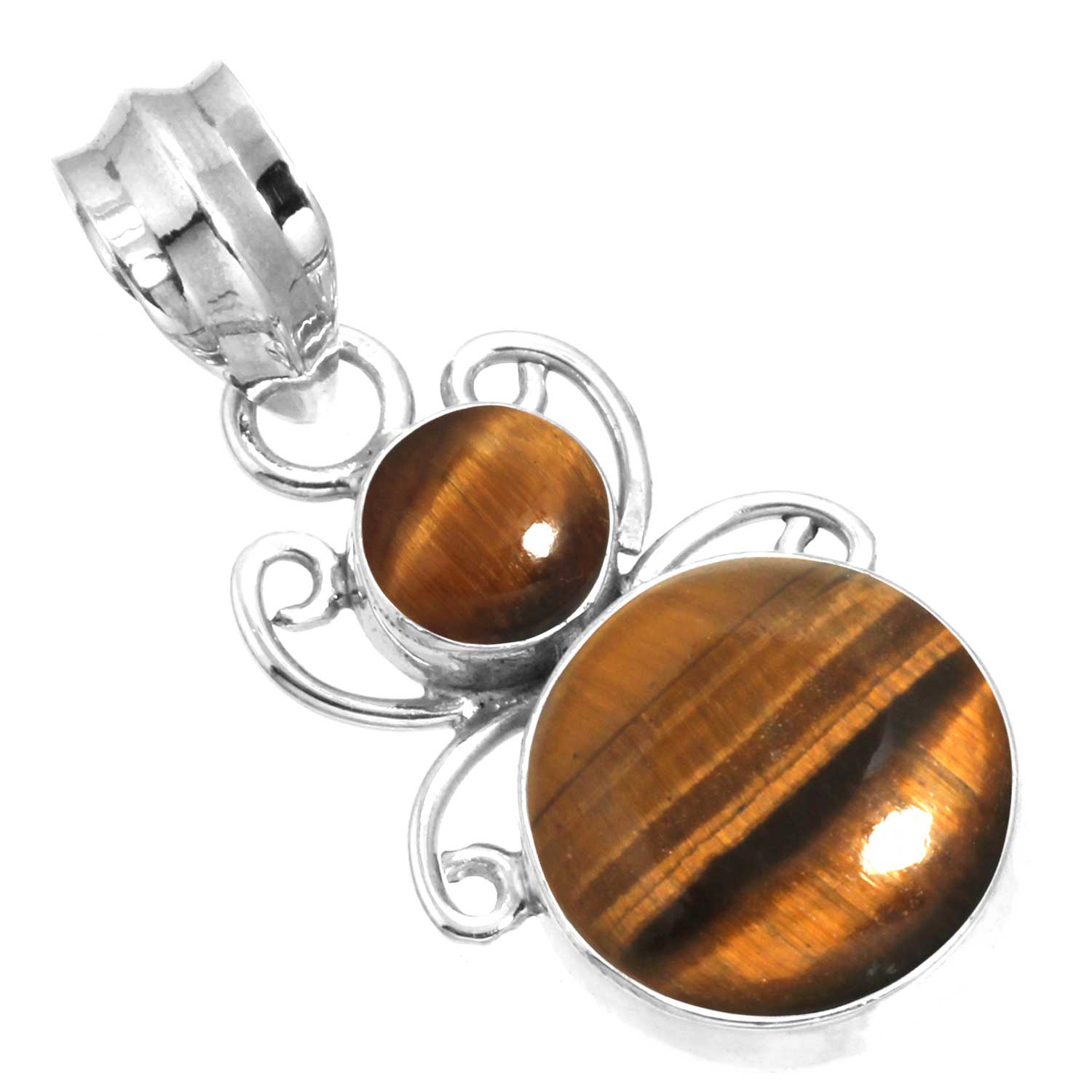 

Подвеска из стерлингового серебра 925 пробы, женская бижутерия ручной работы, подарок на годовщину, малахит, лунный камень, розовый кварц, красный камень, дымчатый топаз, тигровый глаз, бохо глаз тигра