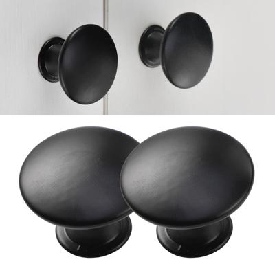 12Pcs Stainless Steel Dressers Knob Kitchen Cabinet Door Handle Wardrobe Pulls Round Drawer Knob Furniture Hardware