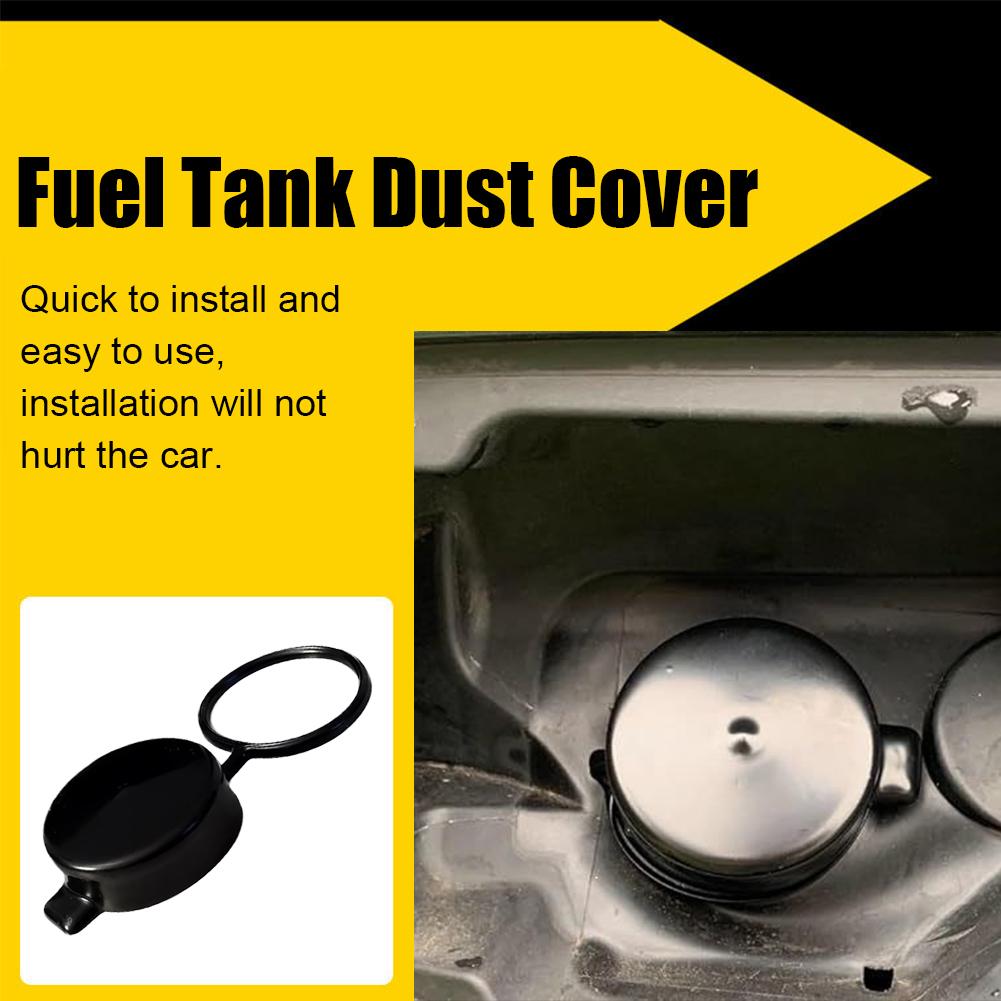 2.375in Auto Car Fuel Tank Dust Cover Lid Protective Cover Strap For Chevrolet For Buick Car Gas Petrol Tank Cover Replacem P3G0