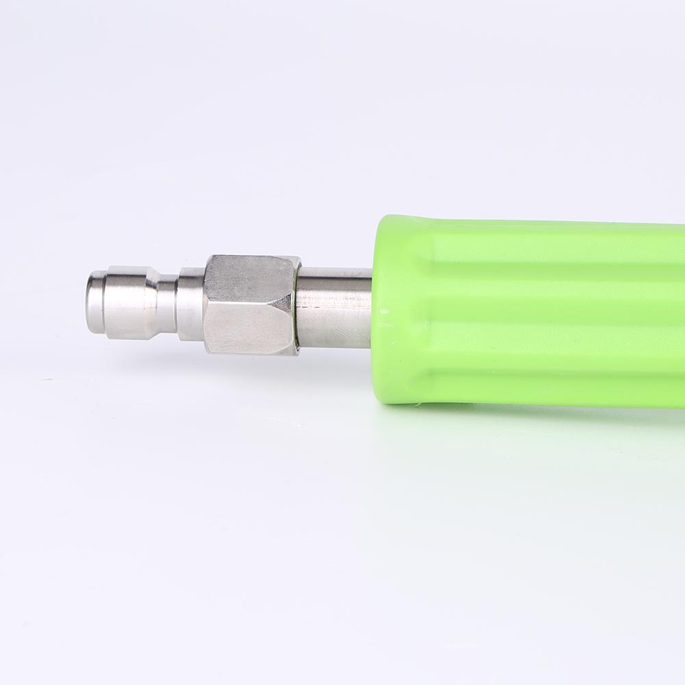 Car Cleaning Wand Spear 14 Quick Connector High Pressure Jet Washer Lance Nozzle Water Gun Extender Rod