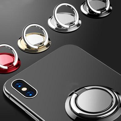 Finger Ring Holder Stand Grip 360 Rotating For Mobile Phone Car Magnetic Mount Phone Back Sticker Pad Unniversal Bracket