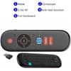 NEW W1 PLUS Air Mouse Remote Control 2.4G RF Wireless Mini Voice Control Keyboard Smart Gyroscope Keyboard Sense Anti-loss IR for Android TV Box