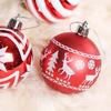 24 Stück Schimmernde Weihnachtskugel-Ornament 6cm Bruchsichere Weihnachtskugeln Hängende Dekorationen für Baum Kranz Kaminsims