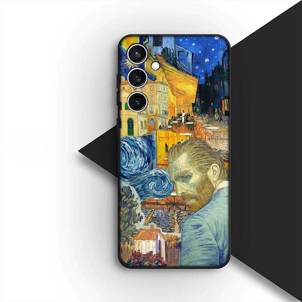 

Wallpaper Starry Night Van Gogh Phone Case for Motorola Moto G55 G45 G75 G85 G35 Edge 50 30 Fusion 40 NEO Ultra Pro Cover Motorola Edge 40