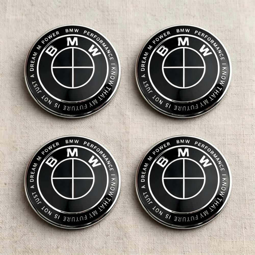 2026 Hot 100pcs 56MM 68MM Car Wheel Hub Center Cap Badge For BMW X1 3 X5 E70 E71 M3 F30 F20 F10 F11 G30 E36 E46 E53 E90 E91 E60 E61 E93