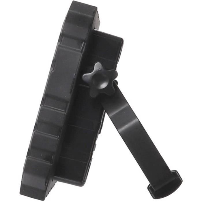 Baladeuse à LED rechargeable 20 W - PEREL - Noir - Extérieur - Batterie