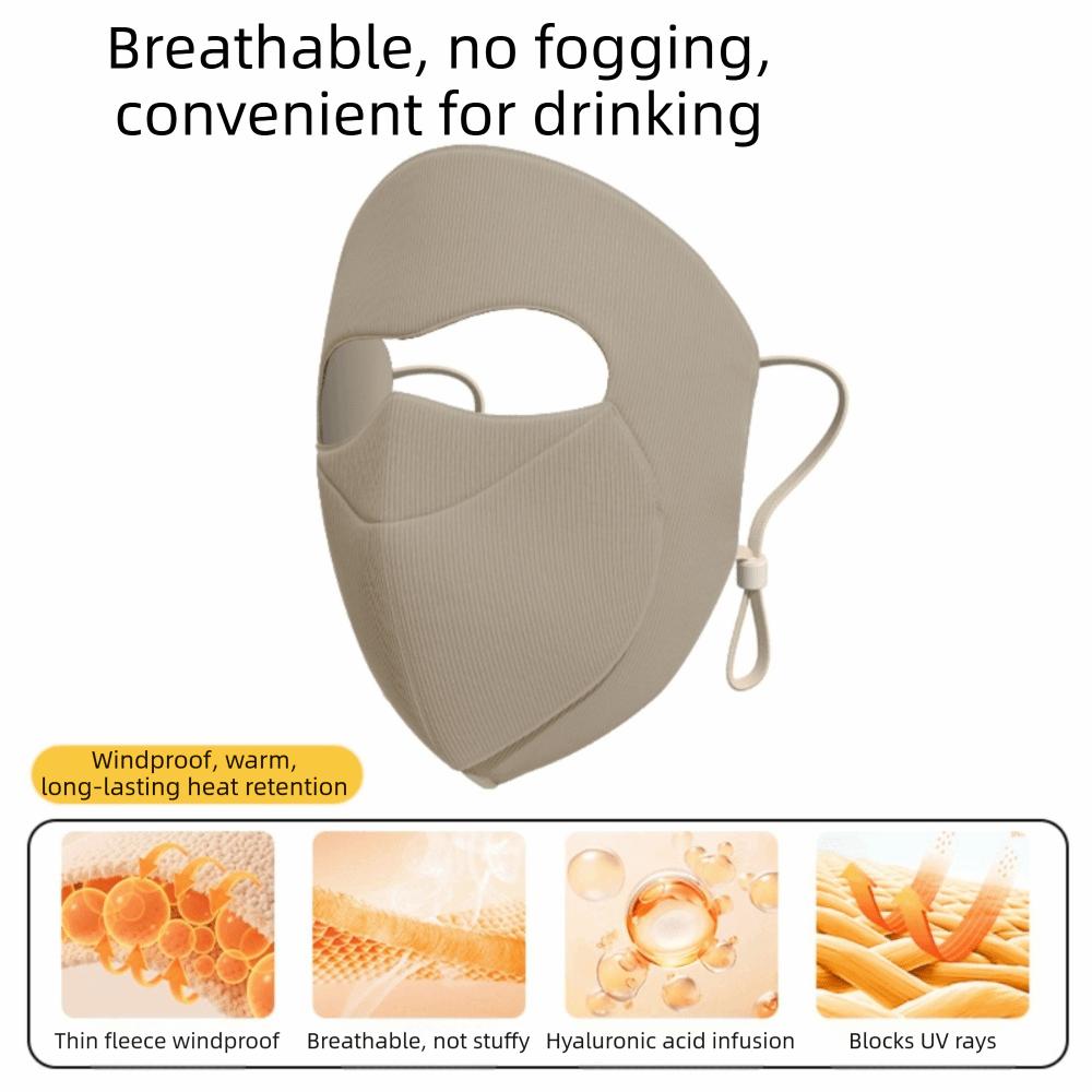 

Windproof Sunscreen Face Mask Thermal Cycling Face Shield Winter Warm Mask Fishing хакі