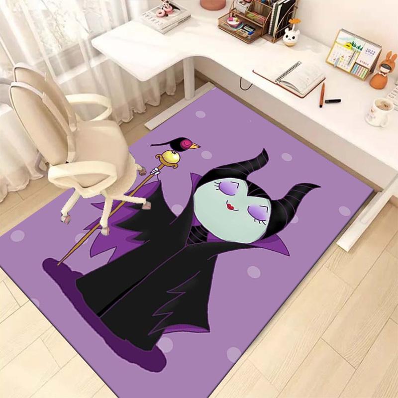 1pc Maleficent Themed Home Decorative Rug, Office Carpet, Chair Mat, Outdoor Rug Gift forRoom Decorationz4164