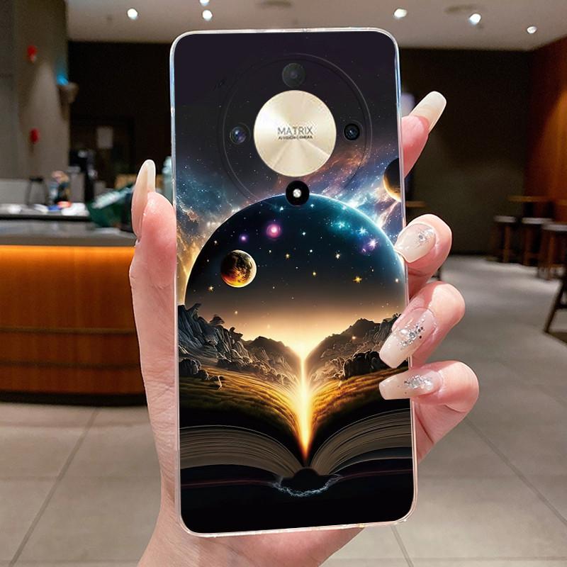 Casing For Honor X9b X9a Magic 6 5 Lite 5G Luxury Dragon Cute Cool Boys Girls Transparent Soft silicone Back Cover Phone Case