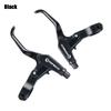 1 Pair High Quality Ultralight Aluminum Alloy BMX Brake Handle MTB Mountain Bike Cycling Brake Levers Disc Brake Lever