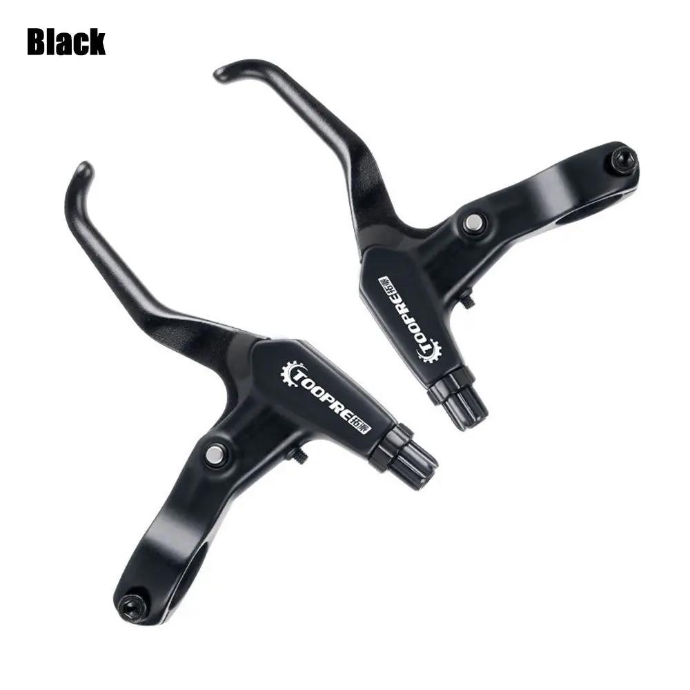 1 Pair High Quality Ultralight Aluminum Alloy BMX Brake Handle MTB Mountain Bike Cycling Brake Levers Disc Brake Lever чёрный