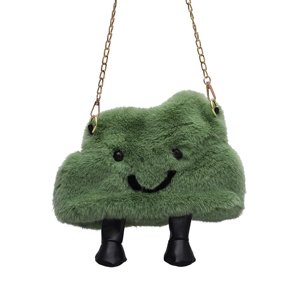 Soft and Cozy Cloud Shaped Handbag Versatile Shoulder Bag Crossbody Bags for Women Girls