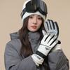 Windproof Snowboard Gloves Keep Warm Full Finger Mittens Simple Cycling Mittens  Man