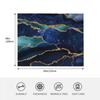 Glamour Milky Way Faux Marble Galaxy I Throw Blanket Flannel Fabric Christmas Decoration Wednesday Tourist Comforter Blankets