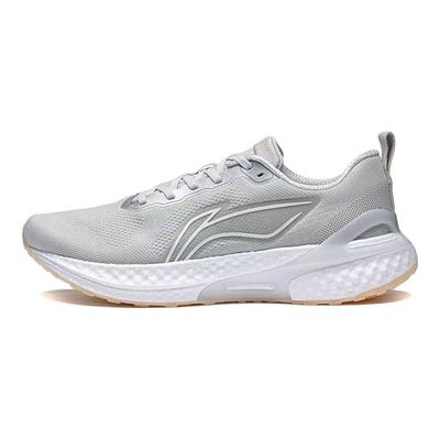 Li Ning Yue Ying Element Cushion Technology Comfortable Non-Slip Low-Top Running Shoes Men Sneaker Gray ARHT007-3