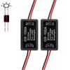 Unifizz Brake Light Flasher Strobe Brake Light Strobe Tail Light Strobe Brake Flasher LED Flash Module Flash Strobe Controller for Motorcycles Cars