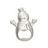 Cartoon Christmas Bottle Opener Santa Claus Snowman Can Opener Refrigerator Magnet  Christmas Day