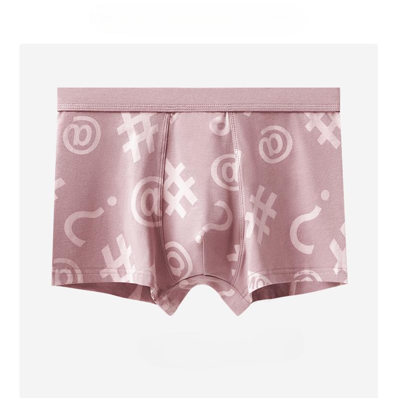 

Мужские хлопковые трусы-боксеры со средней талией и принтом, дышащие и удобные, трусы-боксеры для мальчиков XXXL