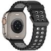 Ocean Silicone+Metal Buckle Strap For Apple Watch Band Ultra 3/2 49mm Sport Bracelet iWatch 11 10 9 8 7 6 SE 46mm 45mm 44mm Belt