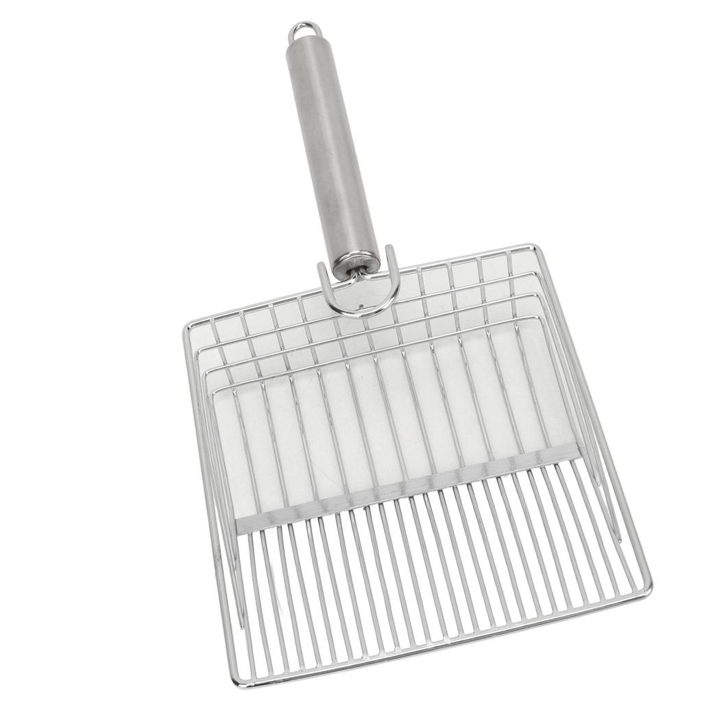 Katzenstreuschaufel Metall Verbreitert Effizient Kätzchenstreu Siebschaufel für Katzentoilette