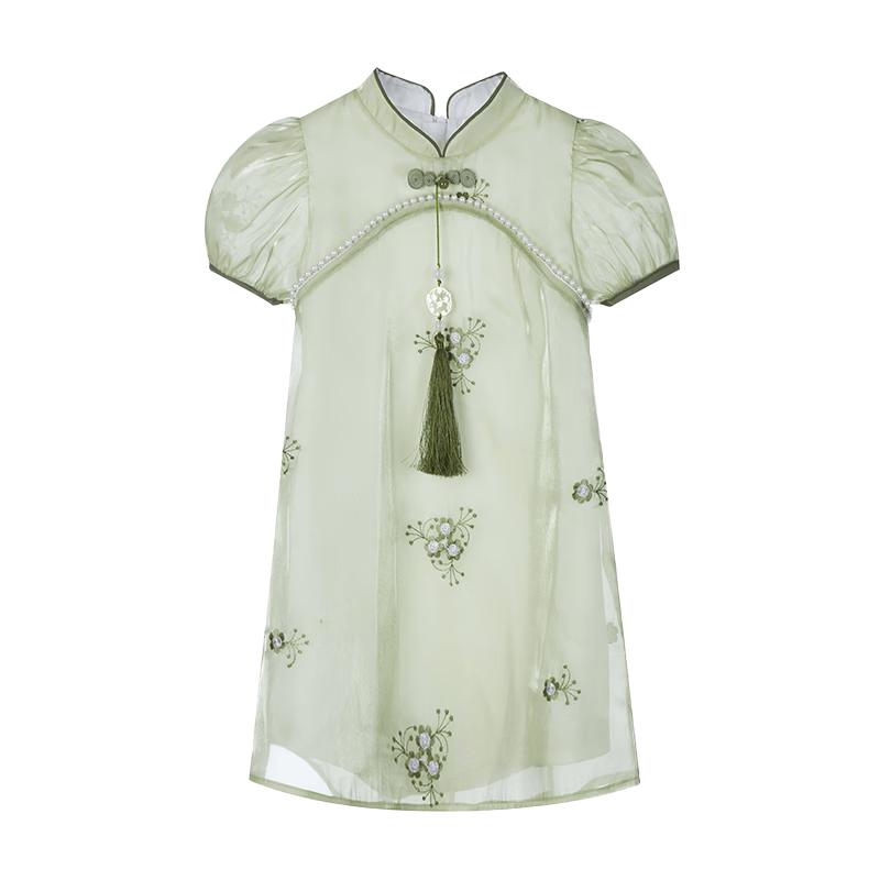 Fuluomi Mädchen Sommerkleid im neuen chinesischen Stil