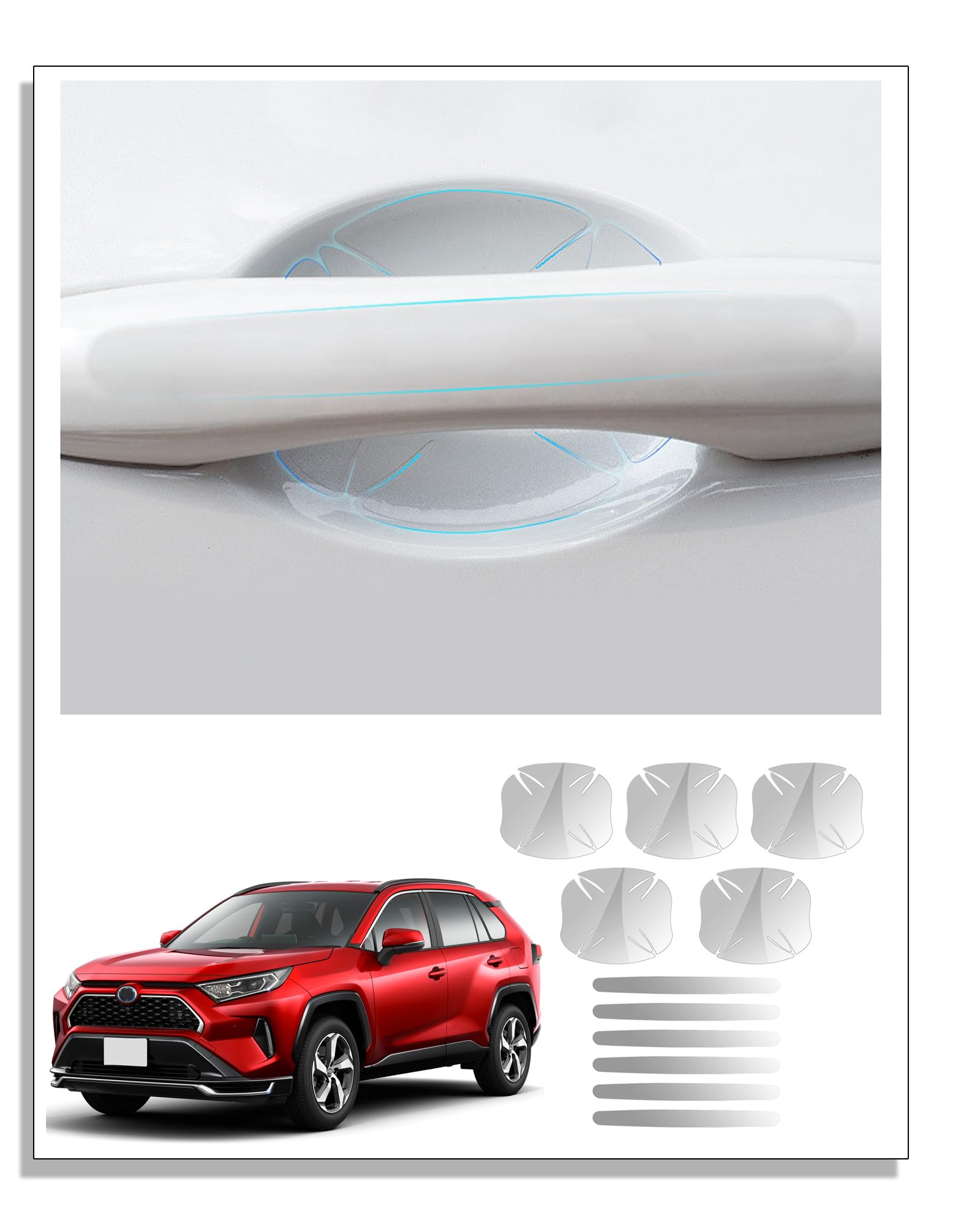 

Door Handle Protection Cover for Toyota Voxy 90 Series 2022~ / Toyota Harrier 80