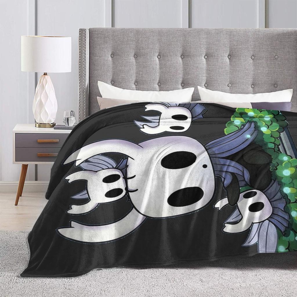Deka Hollow Knight Hornet, kvalitní super měkká deka, jarní studenti, bytové dekorace, pouliční trendy, přehoz na postel