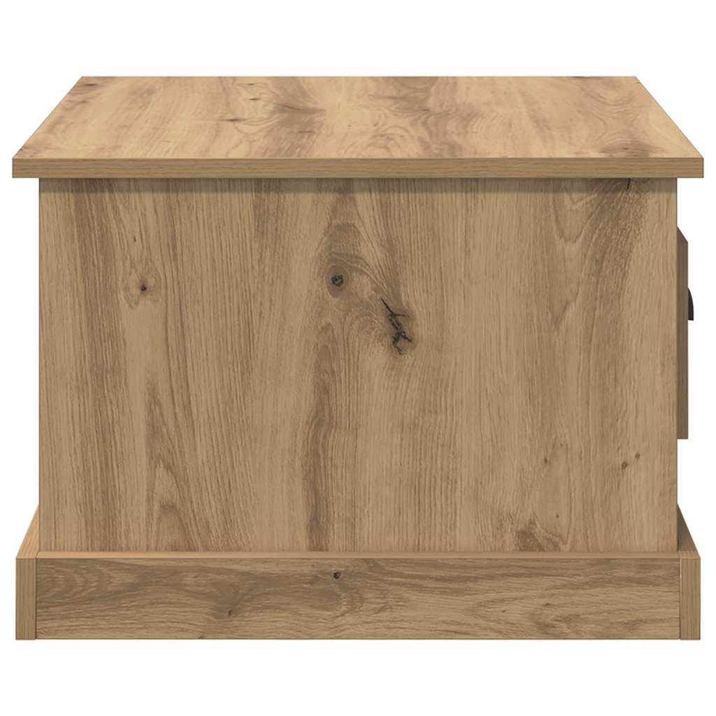 Artisan Oak Coffee Table 50 x 50 x 35 cm Particleboard