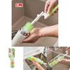 Plastic Length Extended Bottle Brush For Deep Cleaning Cups Jugs And Kitchenware