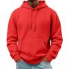 Men's Basic Long Sleeve Hoodie with Pocket