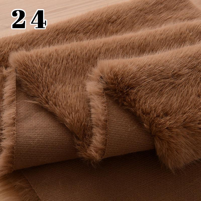 50*180cm Thicken High-end Simulation Fox Fur Fabric Fluffy Artificial Fur Fabric Diy Fur Clothing Fursuit Fur Collar Vest Scarf