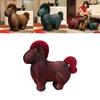 Year Of The Horse Plush Toy With Short Pile Velvet For Gift And Home Decor
