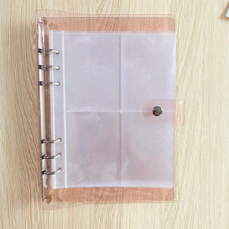 A5 A6 Binder Photocards Collect Book Postcards Organizer Journal Notebook With 10PCS Sleeves School Stationery