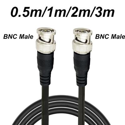 BNC Stecker auf Stecker Adapterkabel für CCTV Kamera BNC Anschlusskabel Kamera BNC Zubehör 0,5M/1M/2M/3M