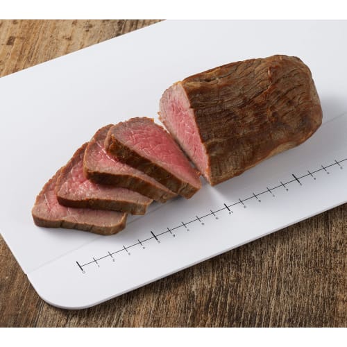 Takagi Antibacterial Cutting Board, White, XS, Small, Mini, Lightweight, Compact, Graduations, Soft, Dishwasher Safe, Made in Japan, Antibacterial, Ta