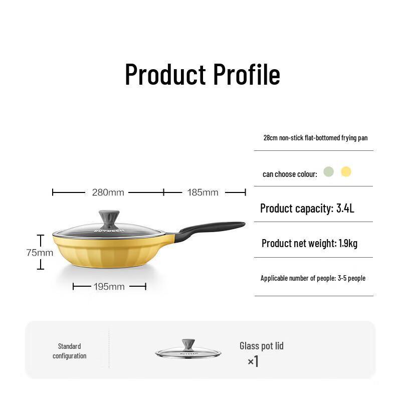 

Buydeem Non-Stick Frying Pan