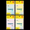 Deli Waterproof Transparent Sticky Notes