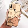 Custodia per Telefono Animale Carino Capibara Per Huawei Honor 10 Lite 9 20 7A 9X 30 50 60 70 Pro Plus Copertura Morbida in Silicone