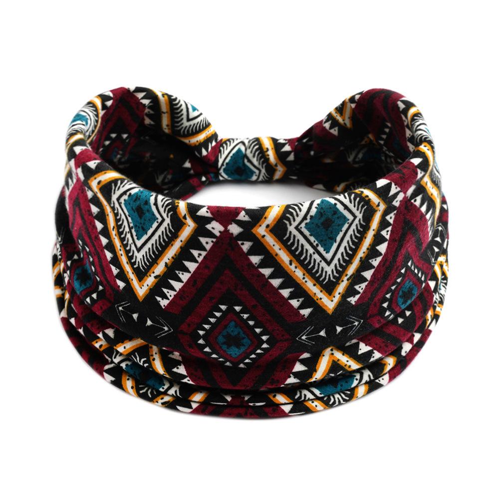 Women's Wide Retro-Style Elastic Sports Headband - Yoga & Hair Accessory