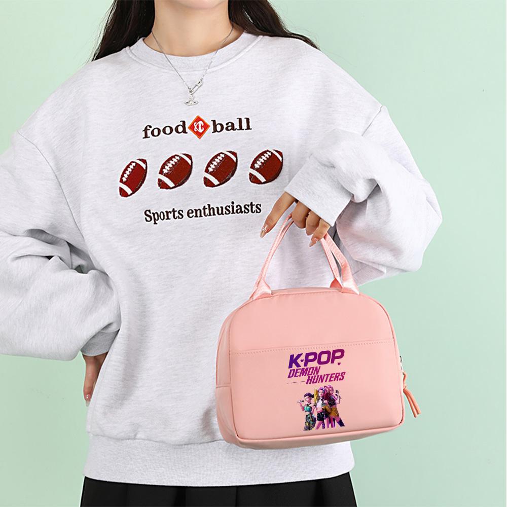 3 Stück/Set Süßer Anime K-Pop Bedruckter Rucksack mit Handtasche Federmäppchen für Teenager Schüler Junge Mädchen Schultasche Bücherrucksack Große Kapazität Reisetasche