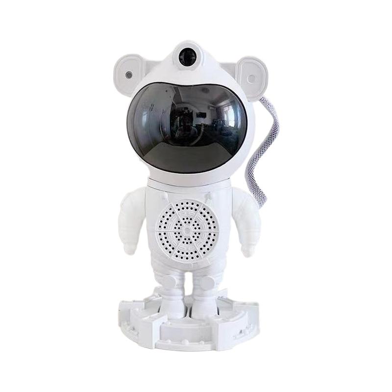 Creative Aurora Borealis Starlight Astronaut Night Light Laser Ambiance Lamp Bluetooth Speaker Astronaut Nebula Projector