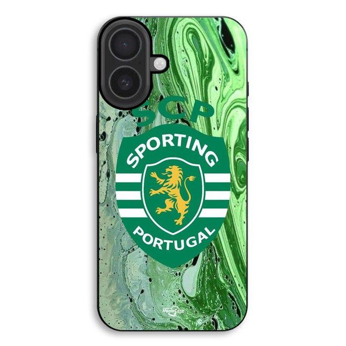 Coque Pour iPhone 17 SCP SPORTING PORTUGAL FOND VERT