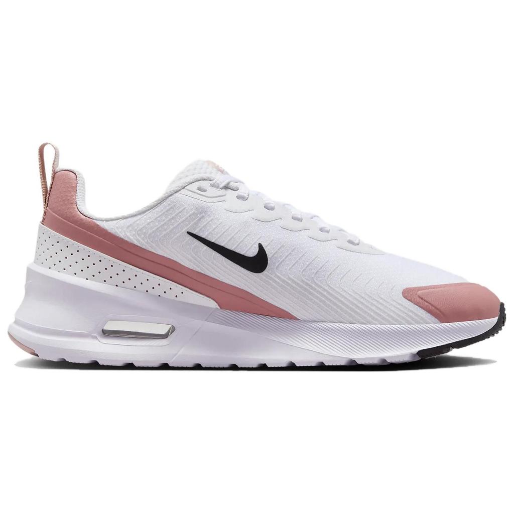 Nike Air Max Nuaxis Abrasion Resistant Low top Casual Shoes Women's White Pink HF1233-103