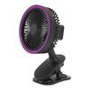 Fan with Clamp Quiet 360 Degree Rotation Rechargeable USB Portable Fan for Desk Bedside